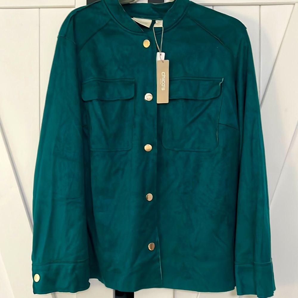 CHICO’s Double Face Faux Suede Jacket (3)